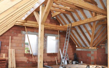 Burton Corner attic trusses