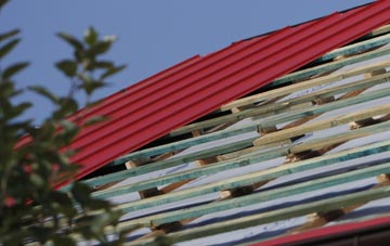 Burton Corner corrugated roofing costs