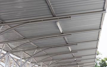 installing Burton Corner metal roofing